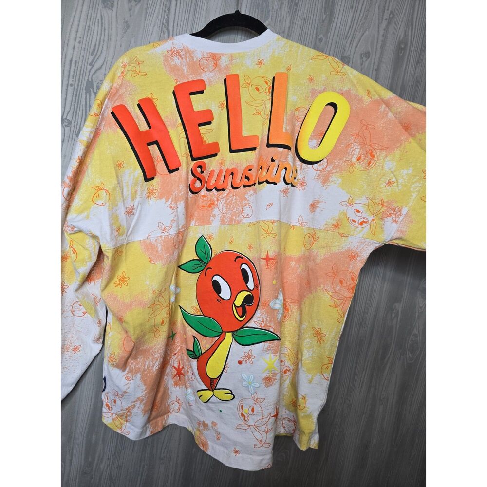 Disney Orange Bird Spirit Jersey XL Flower & Garden 2021 Hello Sunshine